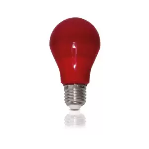 Lâmpada Bulbo Led Colorida - Vermelho