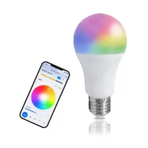 Lâmpada Bulbo Led Inteligente RGB