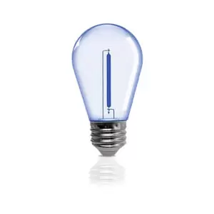 Lâmpada Filamento Led Colorida Azul