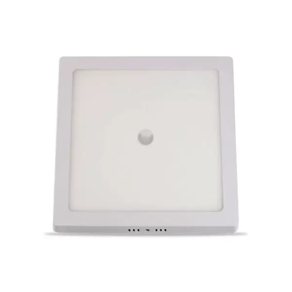 Painel de Sobrepor Quadrado com Sensor de Presença